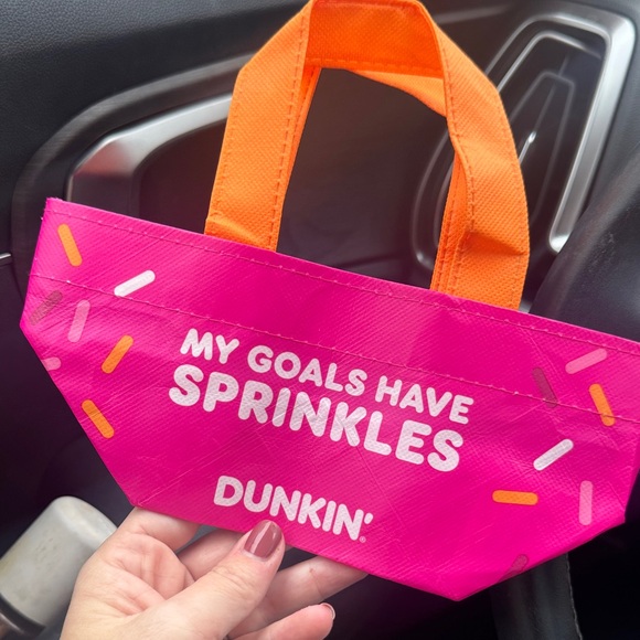 Other - Dunkin' Pink and Orange Tote